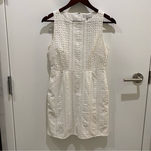 Madewell white cotton dress - size 2